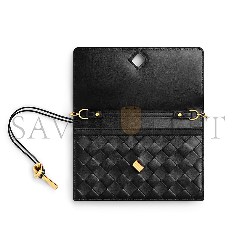 BOTTEGA VENETA ANDIAMO POUCH ON CHAIN 844107VCPP21019 (19*12.5*4cm)